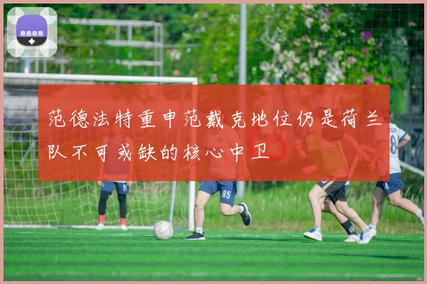 范德法特重申范戴克地位仍是荷兰队不可或缺的核心中卫